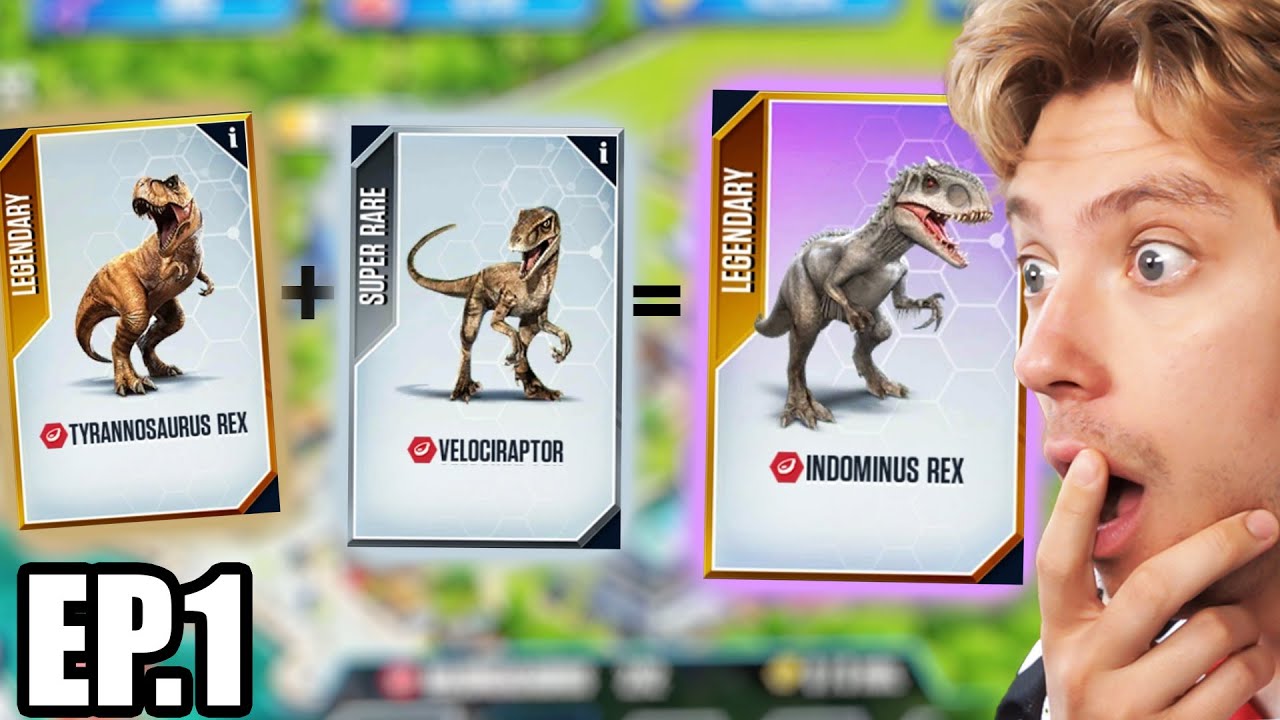 Дорога к Индоминусу Рексу Эпизод 1 Мир Юрского периода Игра