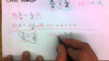 Proportions and Cross Products