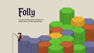 Folly. A puzzle in your Reddit feed | Demo for Reddit's Games with a Hook Hackathon
