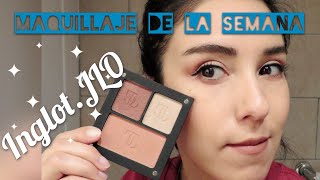 Maquillaje de la semana :ft  Inglot : Coleccion JLO