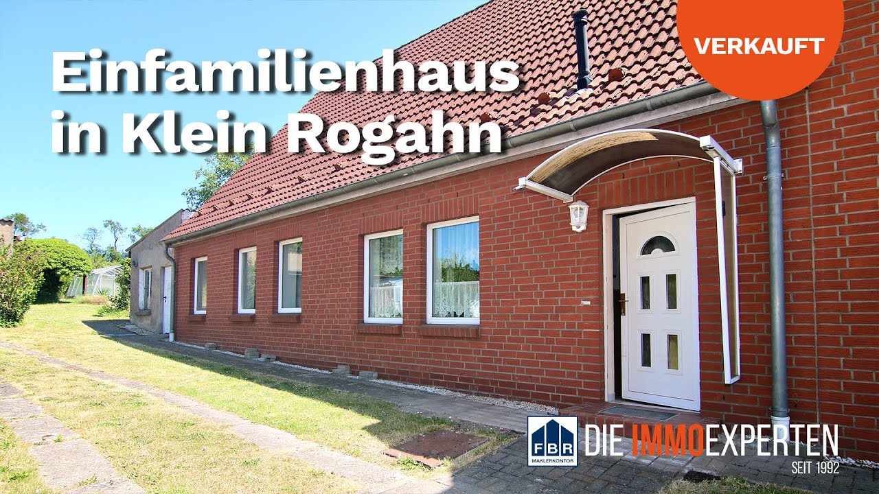 Verkauft / Referenz: Klein Rogahn | Wohnhaus mit großer Ausbaureserve