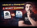 Why Hackers LOVE robots.txt &amp; sitemap.xml (Pentesting Live) | hacker vlog