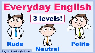 Download Lagu Dagelijks Engels in 3 niveaus: onbeleefd vs. neutraal vs. beleefd MP3