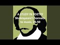 Miniature de la vidéo de la chanson Sonnet Nº 34: Why Didst Thou Promise Such A Beauteous Day