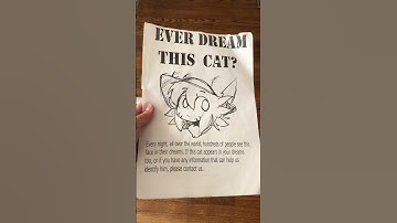Thumbnail of Ever Dream This Cat? #shorts #oneshot