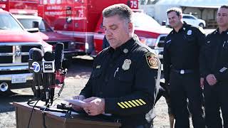 Media Briefing as Agencies Train For Earthquake Response at LAFD Training Center | February 9, 2023