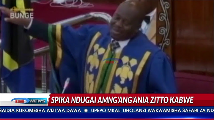 Azam TV – Ndugai amwashia moto mzito Zitto Kabwe