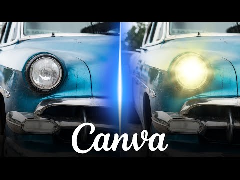 Realistic Glowing Light Effect Canva