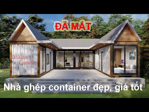 Video Nhà công tơ nơ được Đỗ Mười Container thiết kế thi... - youtube