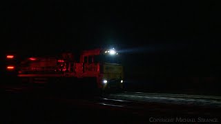 1MP2 Freight Train At Night (12/5/2024) - PoathTV Australian Trains & Railways