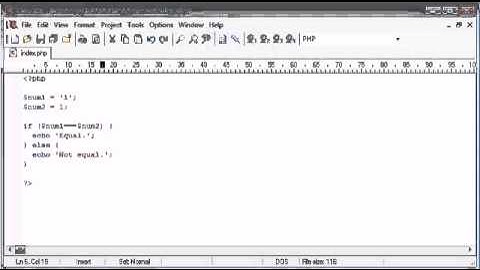 PHP Tutorial for Beginners   24   Triple Equals