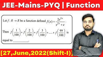 JEE Mains 2022 PYQ [27,June,2022(Shift-I)] || find the sum of the series || Jee Mains PYQ