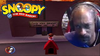 Snoop Dogg Plays Snoopy Vs The Red Baron Snoop Dogg Rage Quit Meme