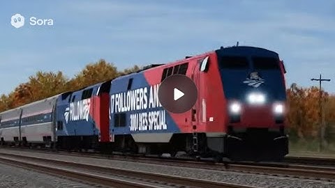 My own Sora AI custom Heritage unit (WARNING TRAINZ PHYSICS)