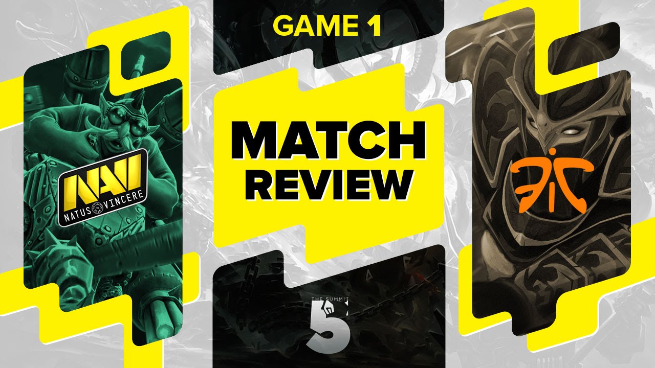 MATCH REVIEW Na`Vi vs Fnatic Game 1 The Summit 5 YouTube