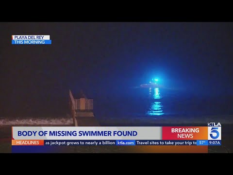 Missing swimmer found dead at L.A. beach