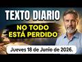 TEXTO DIARIO DE HOY | 🛡️ ¡La corrección de Jehová me protegerá! 🛡️ Jueves 18 de Junio 2026