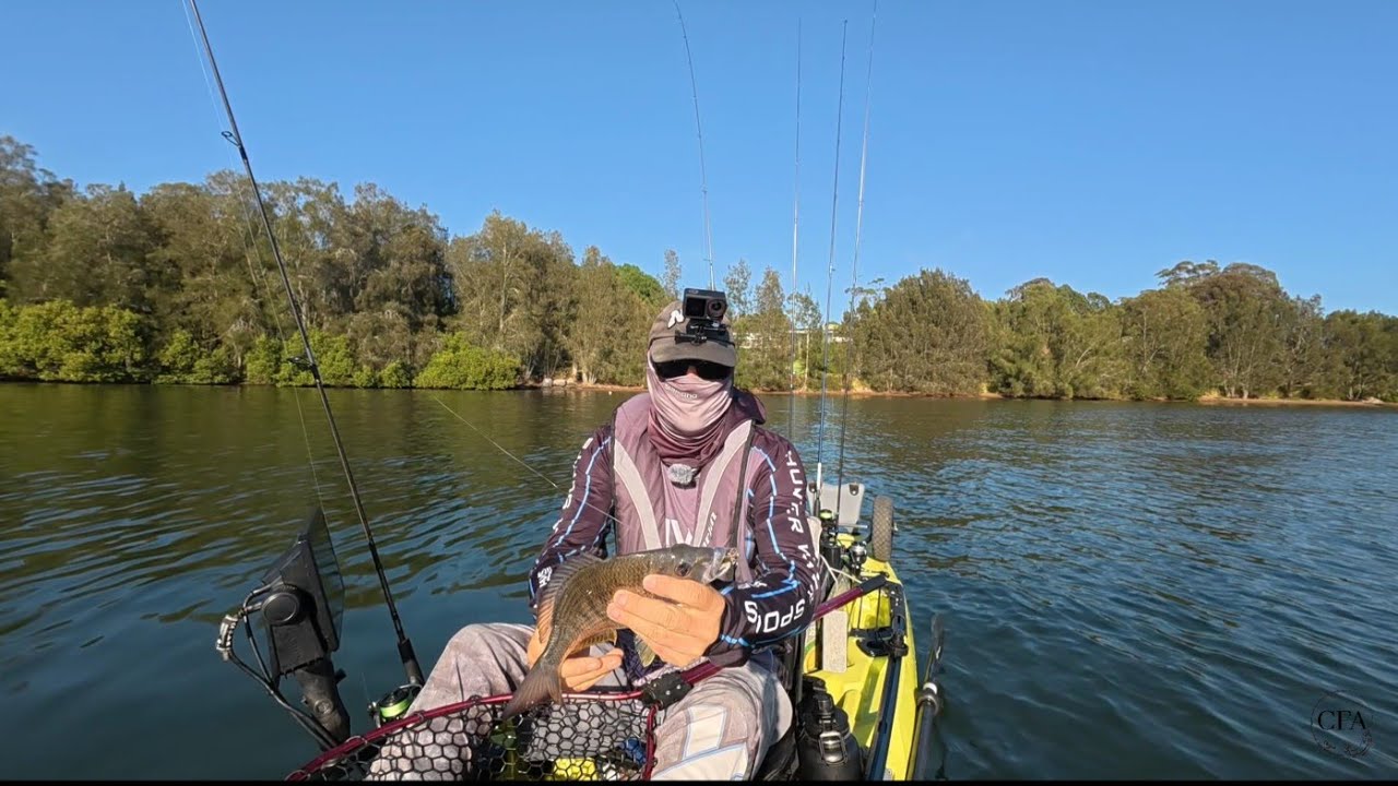 Ловля леща с моим другом Миком Даком.