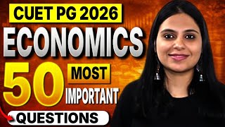 CUET PG ECONOMICS QUESTIONS PART 2