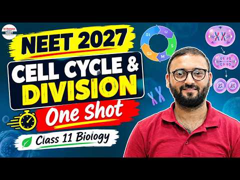 Cell Cycle & Division One Shot | Class 11 Biology | PYQs, Tricks & Expected Questions | NEET 2027