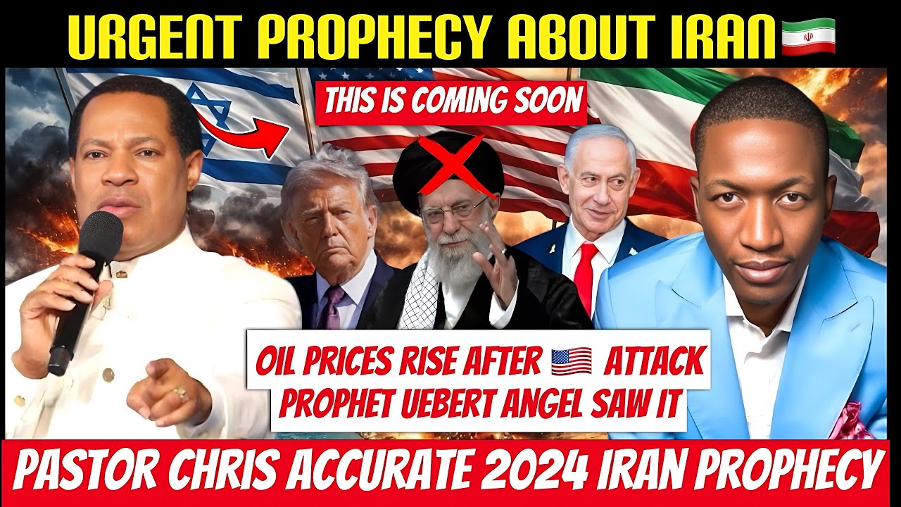 BREAKING‼️Iran🚨Urgent Prophecies Unfold❗️Prophet Uebert Angel..Pastor Chris ACCURATE Prophecy #trump