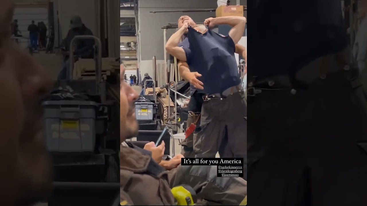 Taylor Kinney And David Eigenberg On Set Joe S Reaction 