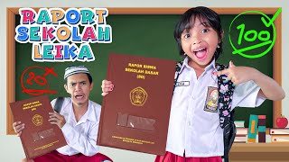 PERTAMA KALI LEIKA DAN TOMPEL TERIMA RAPORT SEKOLAH 😍 TOMPEL TIDAK NAIK KELAS ❓DRAMA PARODI screenshot 4