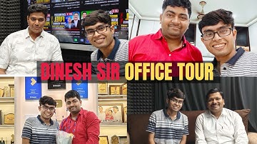 @MyDineshSir  Full Office Tour By VJTI Student  | Dinesh Sir Live Study | Nitish singh | #mhtcet 