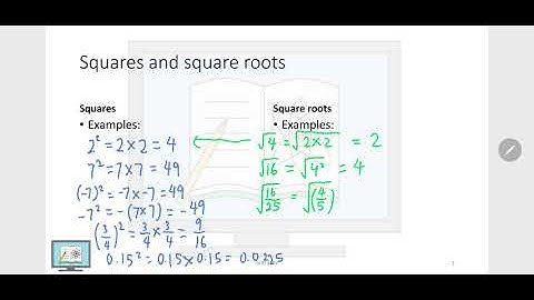 IGCSE Mathematics - Chapter 1: Number - Lesson 4: Powers, roots and indices