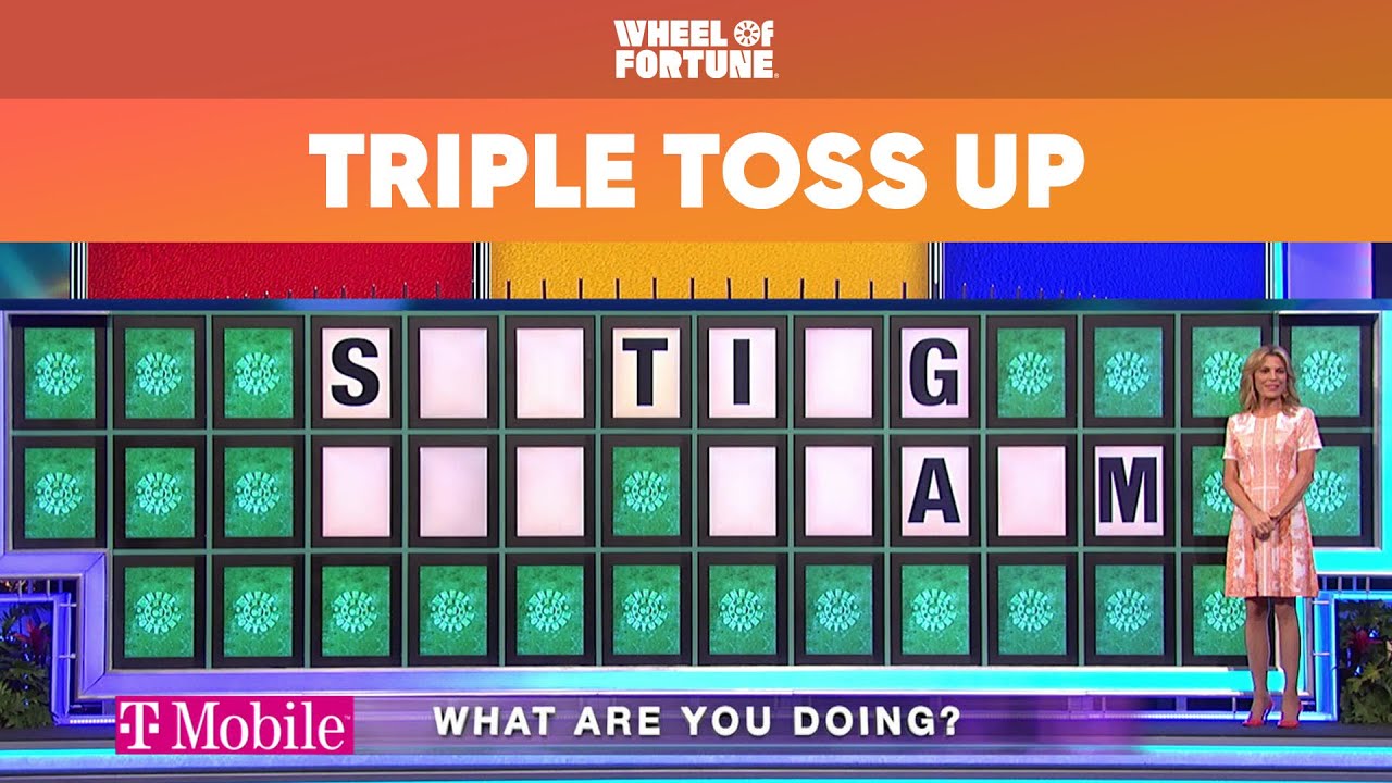 T-Mobile Triple Toss Up  Wheel of Fortune 