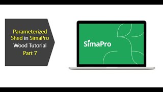 Parameterized Shed in SimaPro - Wood Tutorial - Part 7 - LCA with SimaPro