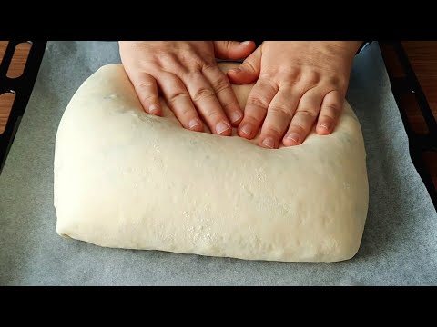 EL AÇMASI KAT KAT KATMER BÖREK TARİFİ???? SADECE 3 BEZE İLE PRATİK VE LEZZETLİ