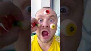 What ah oh with jelly eyball #funny #comedy #funnyfamily #shorts