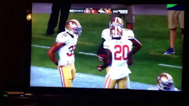 Kenneth Acker Intercepts Peyton Manning