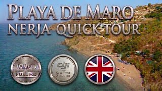 Playa de Maro, Nerja 4K