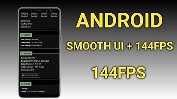 Ontgrendel 120 fps Android + soepele gebruikersinterface 144 fps zonder root 100% werkend | Max. ...
