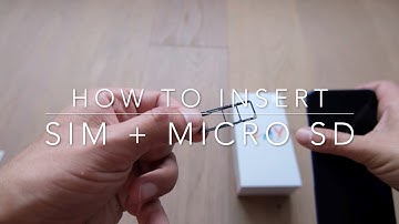 How to insert SIM and micro SD - Xiaomi Play