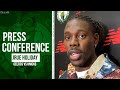 Jrue Holiday Reacts to Signing Celtics Extension