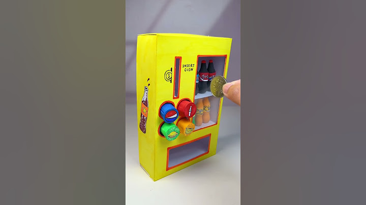 Manual DIY vending machine | #diy   #craft #handmade