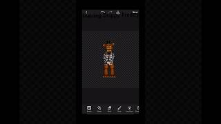 Making Freddy Drippy app name: Picsart #fivenightsatfreddys #fnaf #shortsfeed #shorts screenshot 3