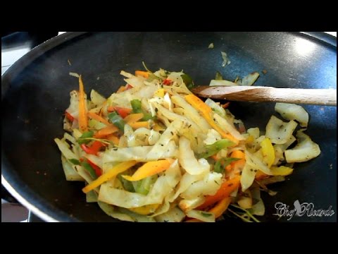 Steamed Cabbage Recipe No Butter No Oil [Cook Cabbage Southern Style ] | Recipes By Chef Ricardo