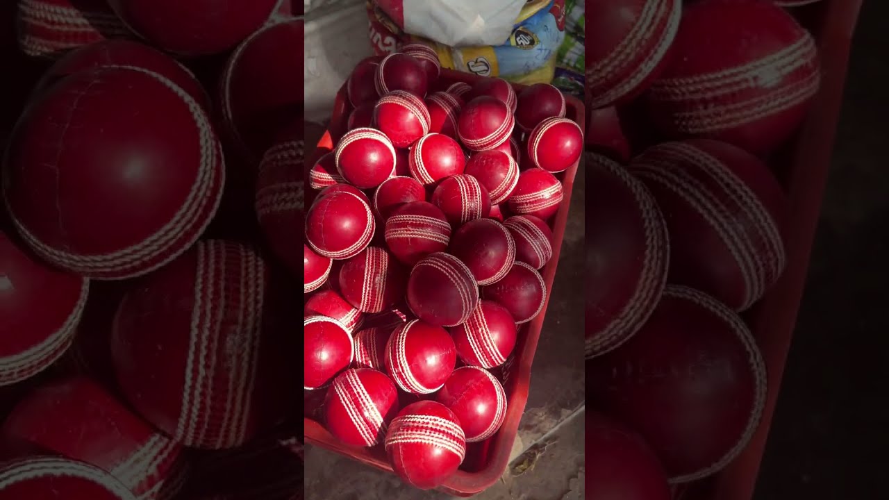Traditional Process Of Making Cricket Ball In Indian Village 🏏🇮🇳