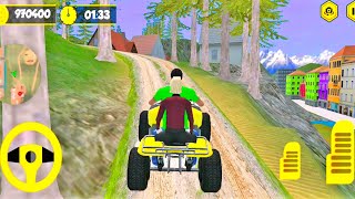 New Mountain ATV Bike Hill Climb Taxi Driving Game | ATV Bike Taxi Games | Racing Bike Games screenshot 3