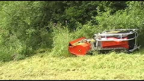 RC-1000 Slope Mower, Flail Mower. Timan