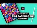 How To Draw A Full Page Doodle In Procreate (A Beginner’s Guide)