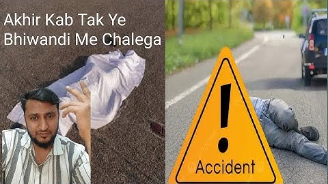 🤔"Road Accident in Bhiwandi City - Full Video! | Shocking Incident" #bhiwandi #vlog #shorts #short