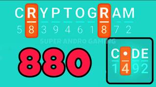 CRYPTOGRAM 880