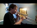 RWBY Vol 1 Theme This Will Be The Day - Trombone Cover