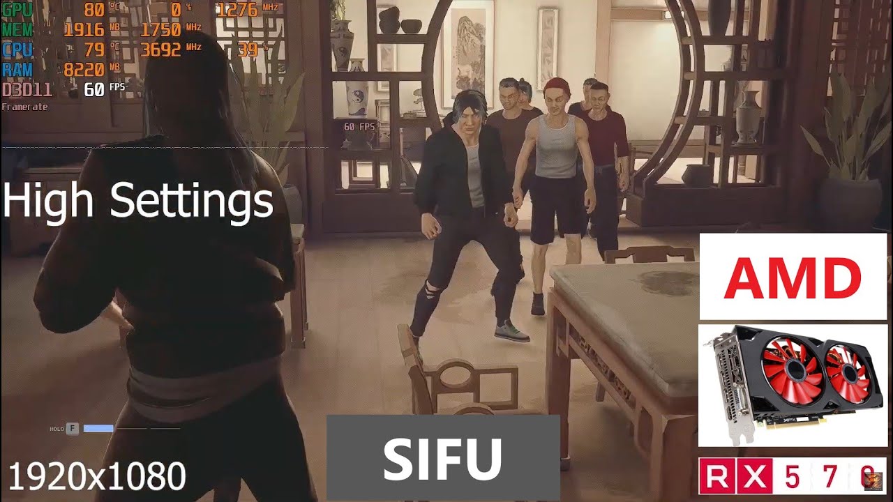 AMD RX 570 | SIFU All Settings Test On RX 570 | SIFU
