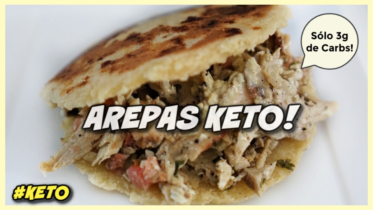 LAS MEJORES AREPAS KETO QUE VAS A PROBAR! DIETA CETOGÉNICA LOW CARB